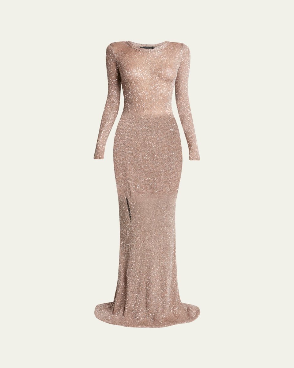 Maxi Sequined Dress